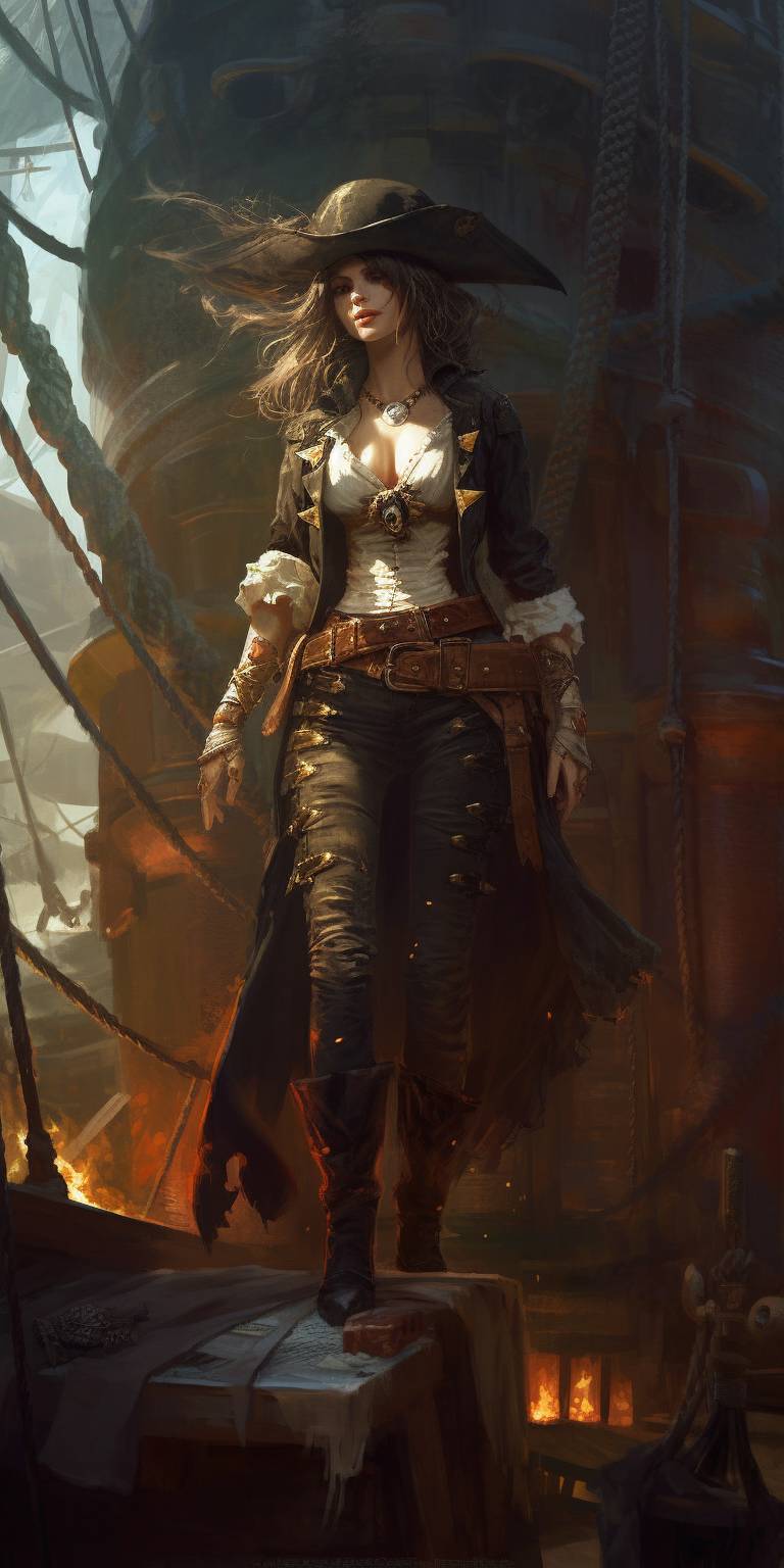 Female pirate by Sylvester0102 on DeviantArt