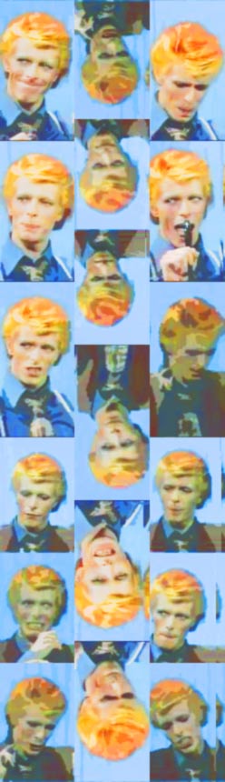 Warholism background - D.Bowie