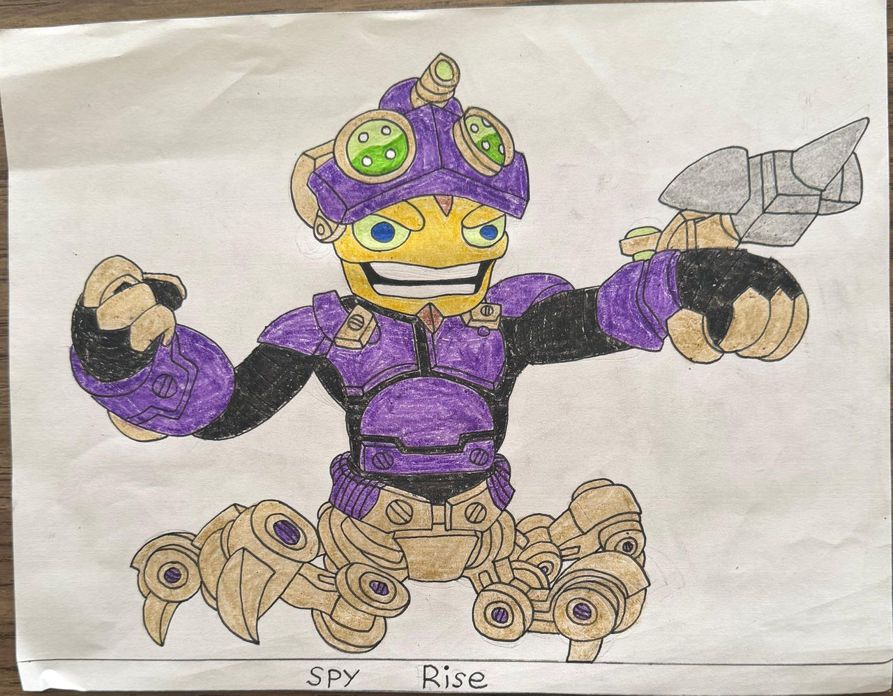 Spy Rise Figure Skylanders Forever - Spy Rise by DAHeroez2024 on DeviantArt