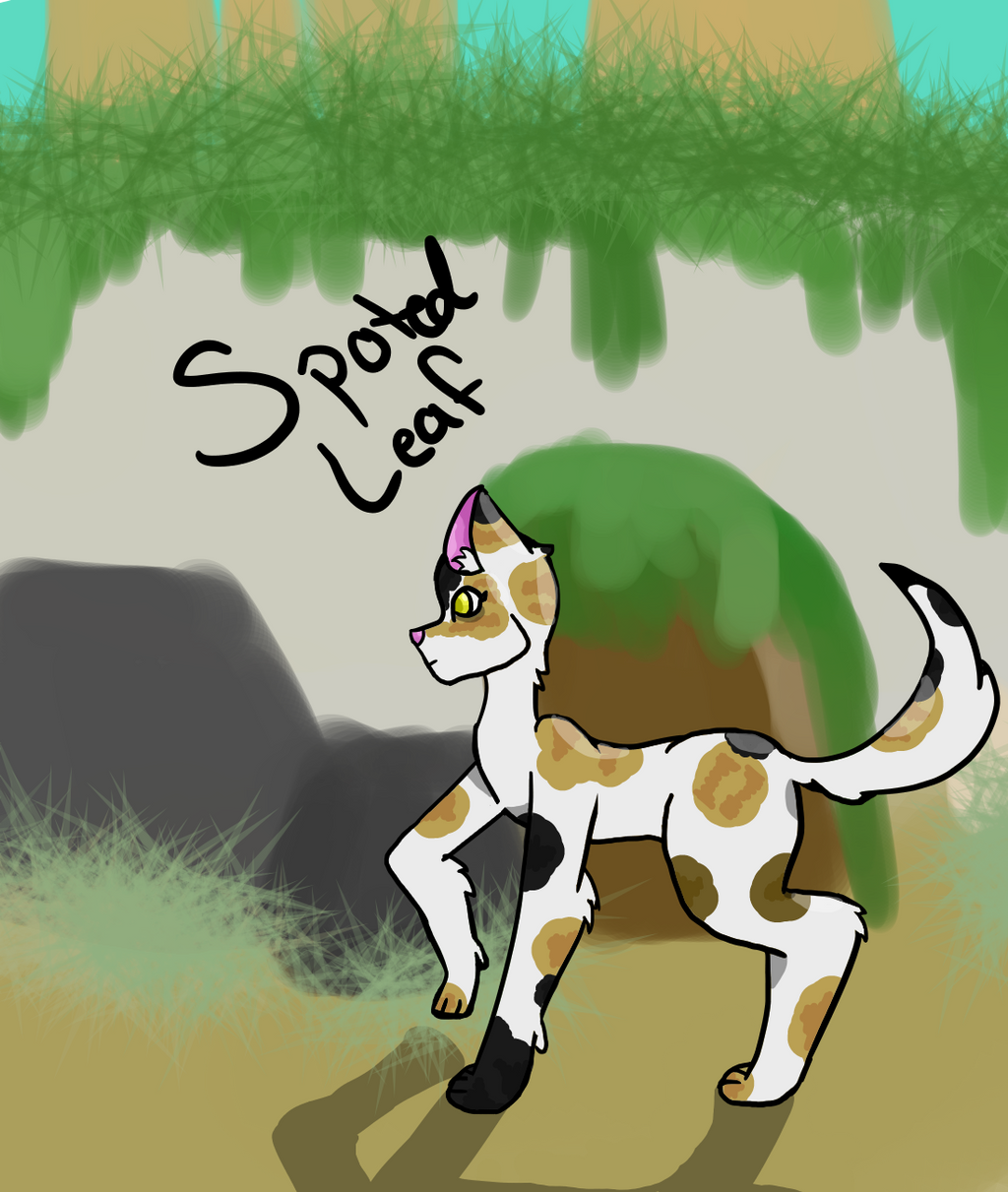 Spottedleaf Drawing WarriorCats SpottedLeaf by DestineysHeartArt2 on DeviantArt