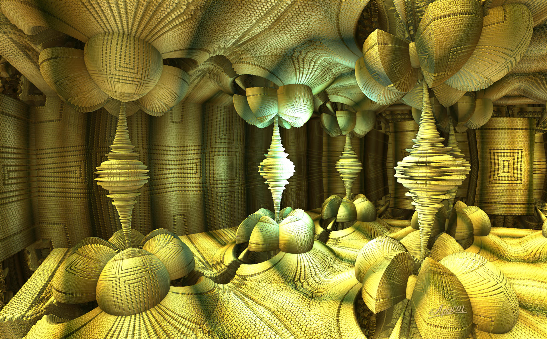 The Yellow Room by Apocat09 on DeviantArt