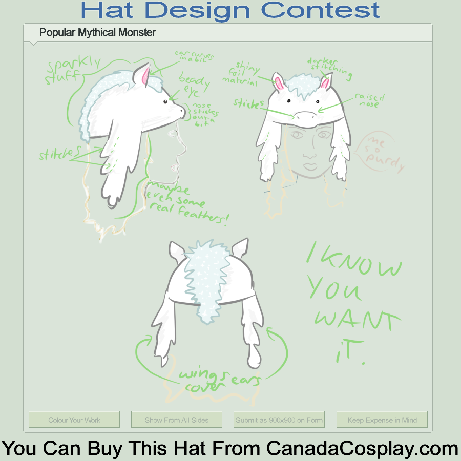 PEGASUS Hat contest entry