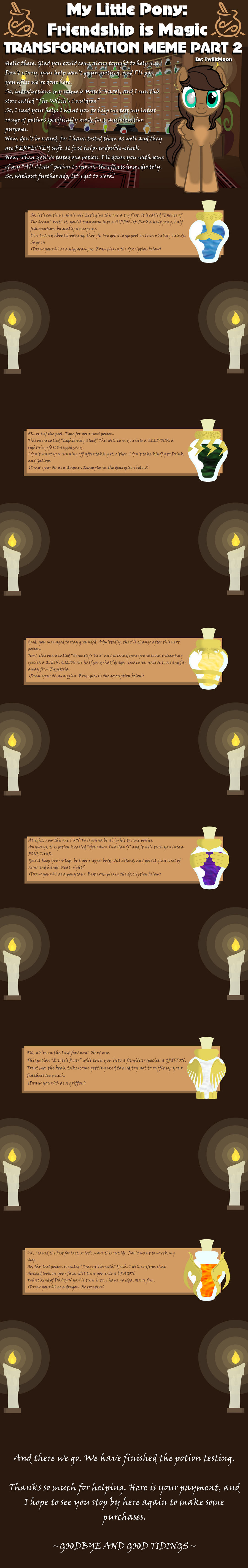Mlp Fim Transformation Meme Part 2 By Partiallybatty On Deviantart Mlp Fim Transformation Meme Part 2 By Partiallybatty On Deviantart