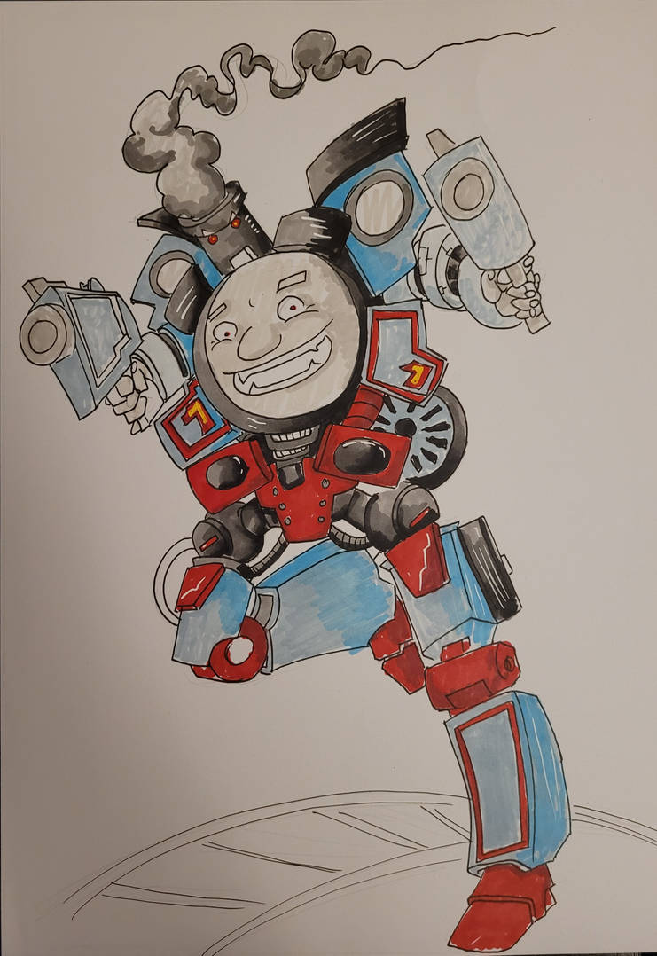 Thomas the tank engine by uggabugg on DeviantArt