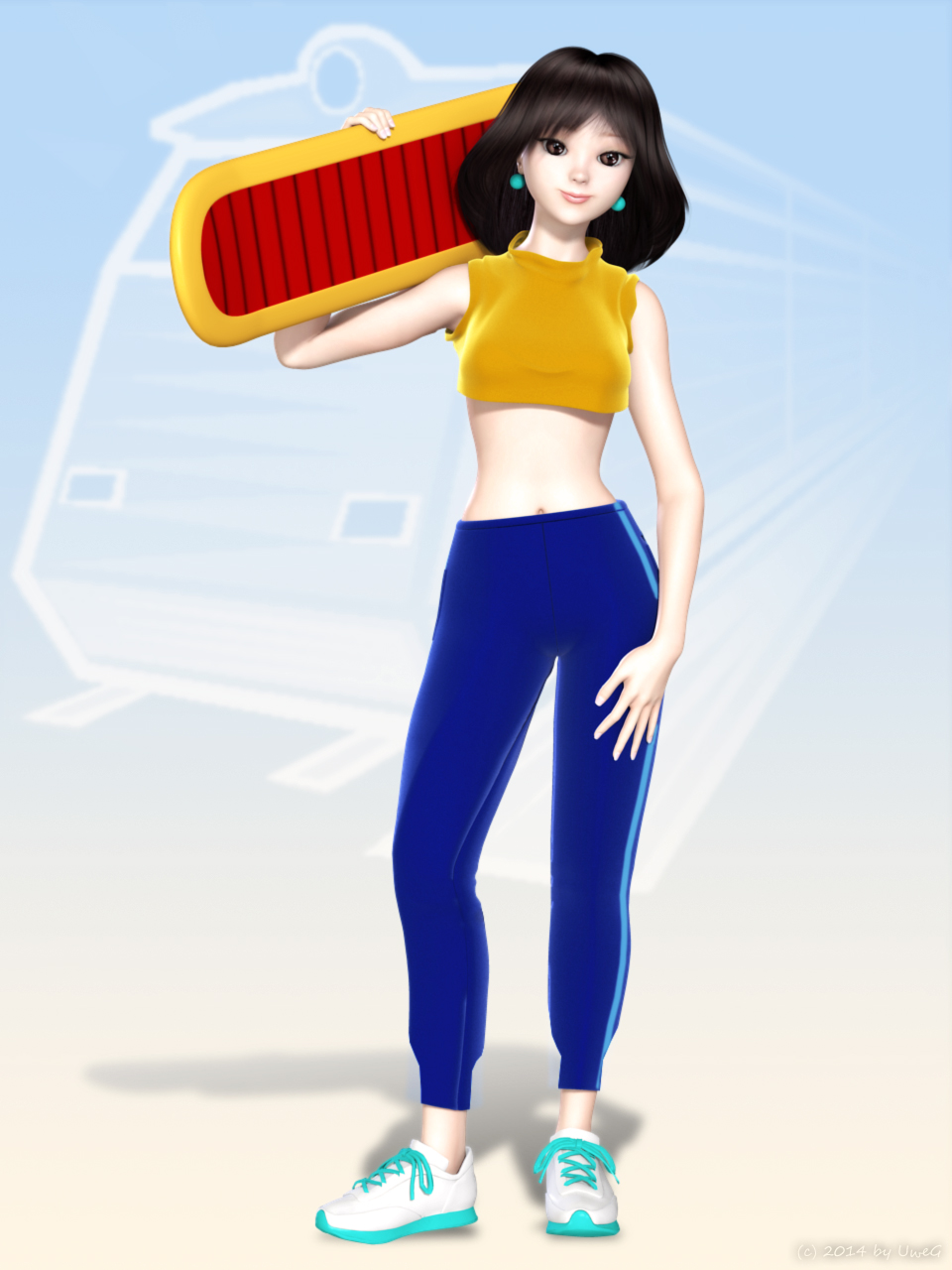 Mina - Subway Surfers by UweG on DeviantArt