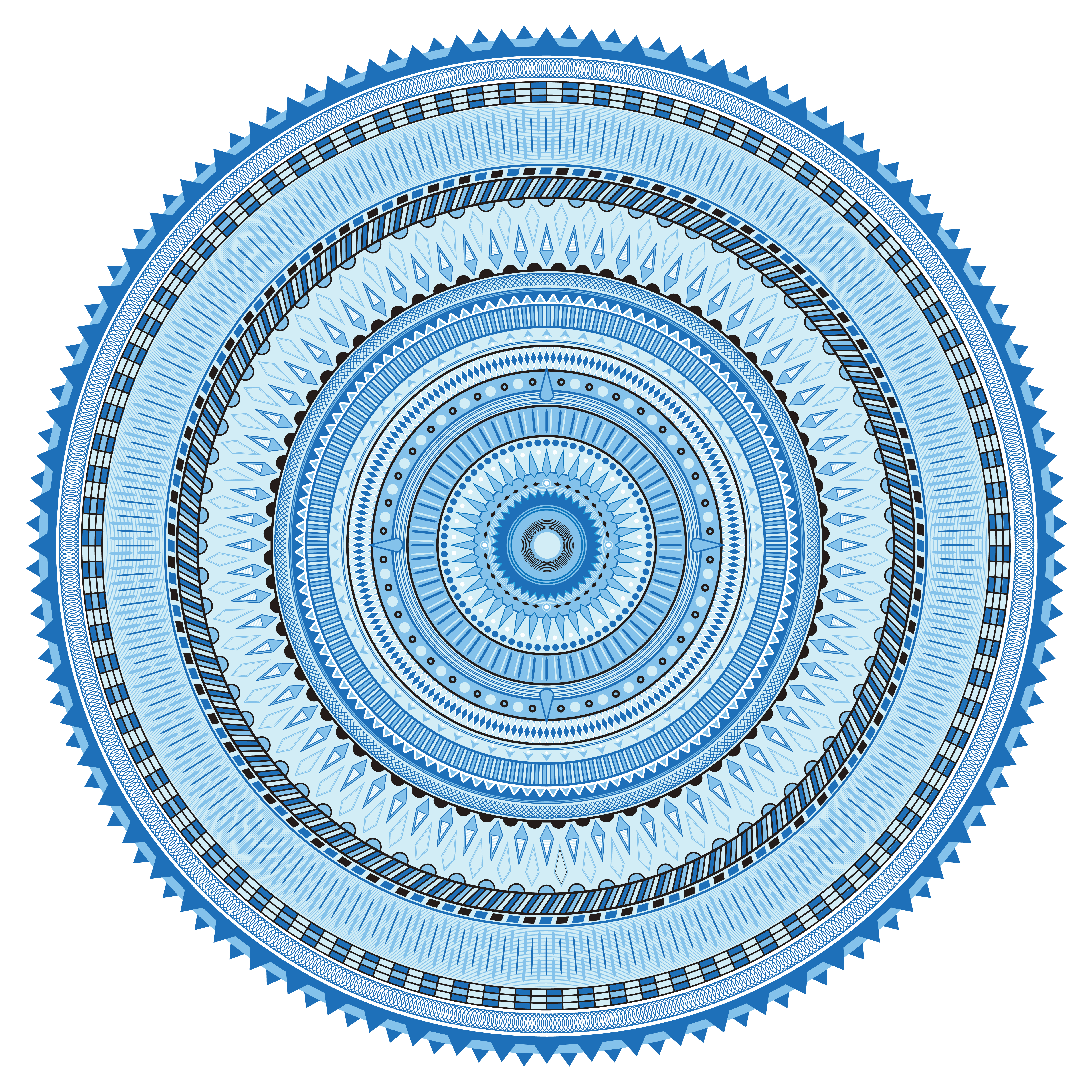 Blue Mandala