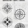 Compass Rose Photoshop Brushes