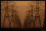 electricity poles by e3daam