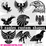 Eagles-custom-shapes