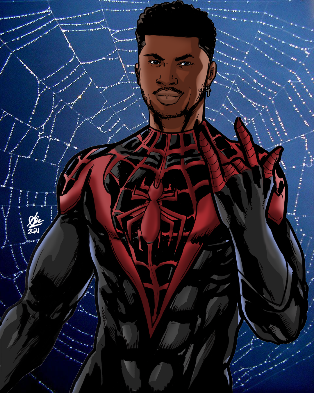 Miles Morales - Spider-man PS5 by PatrickBrown on DeviantArt