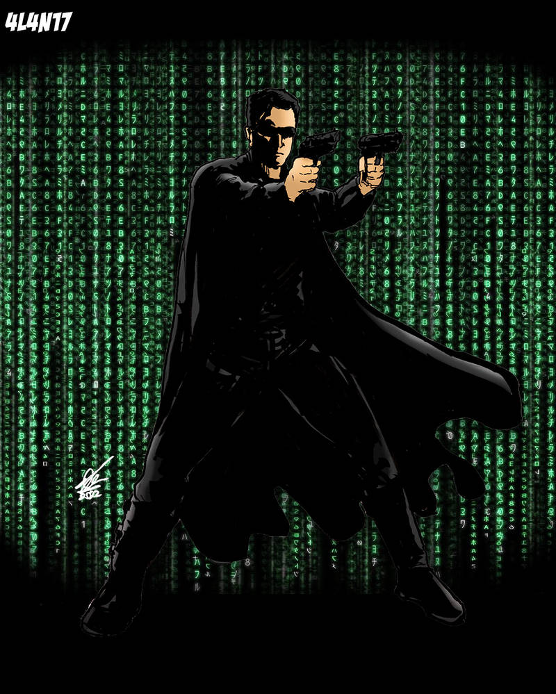 Neo The Matrix by 4l4n17 on DeviantArt