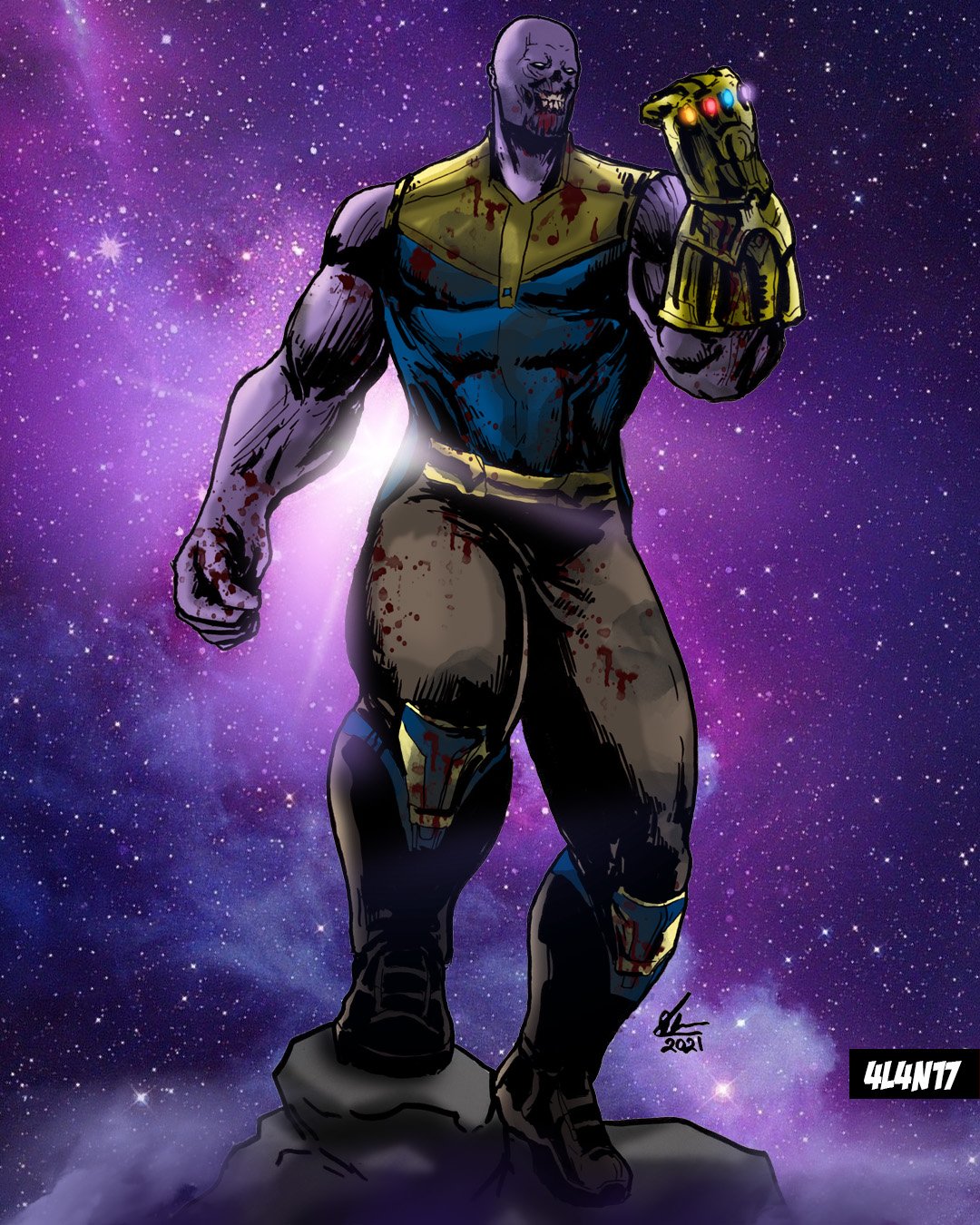 Thanos - Avenge The Fallen v2 by Bryanzap on DeviantArt