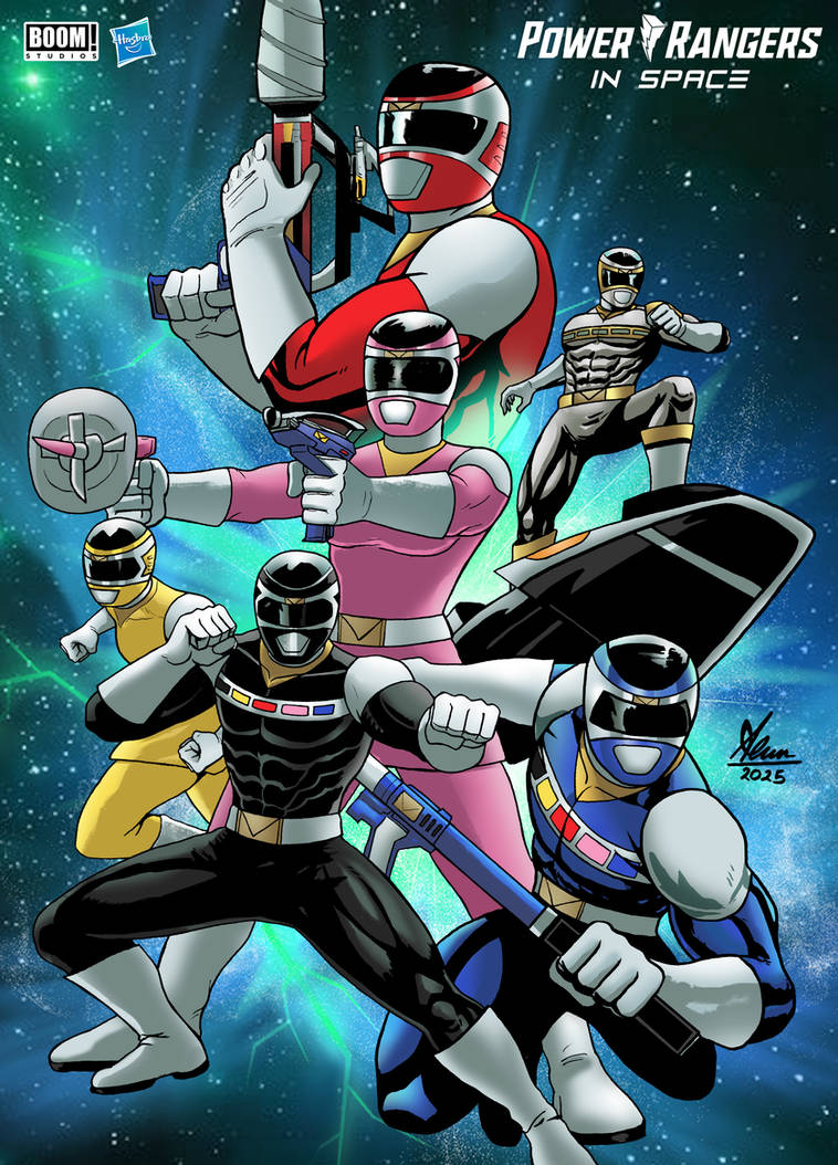 Power Rangers In Space by 4l4n17 on DeviantArt