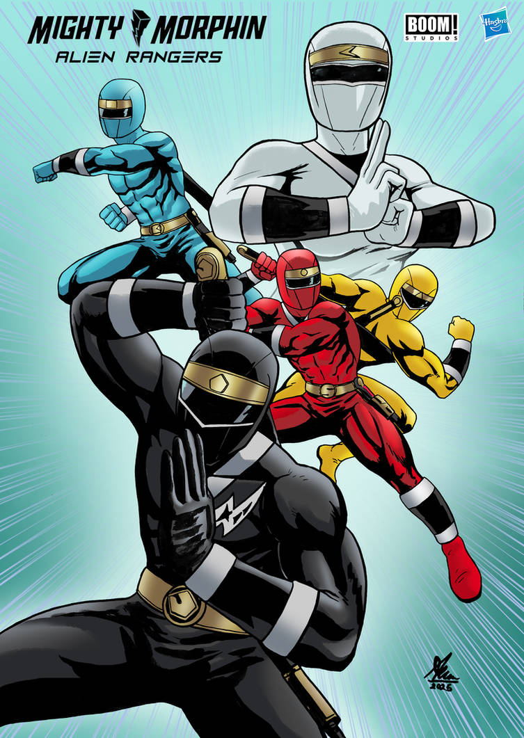 Alien Rangers Deviantart Mighty Morphin Alien Rangers - Boom! Studios by 4l4n17 on DeviantArt