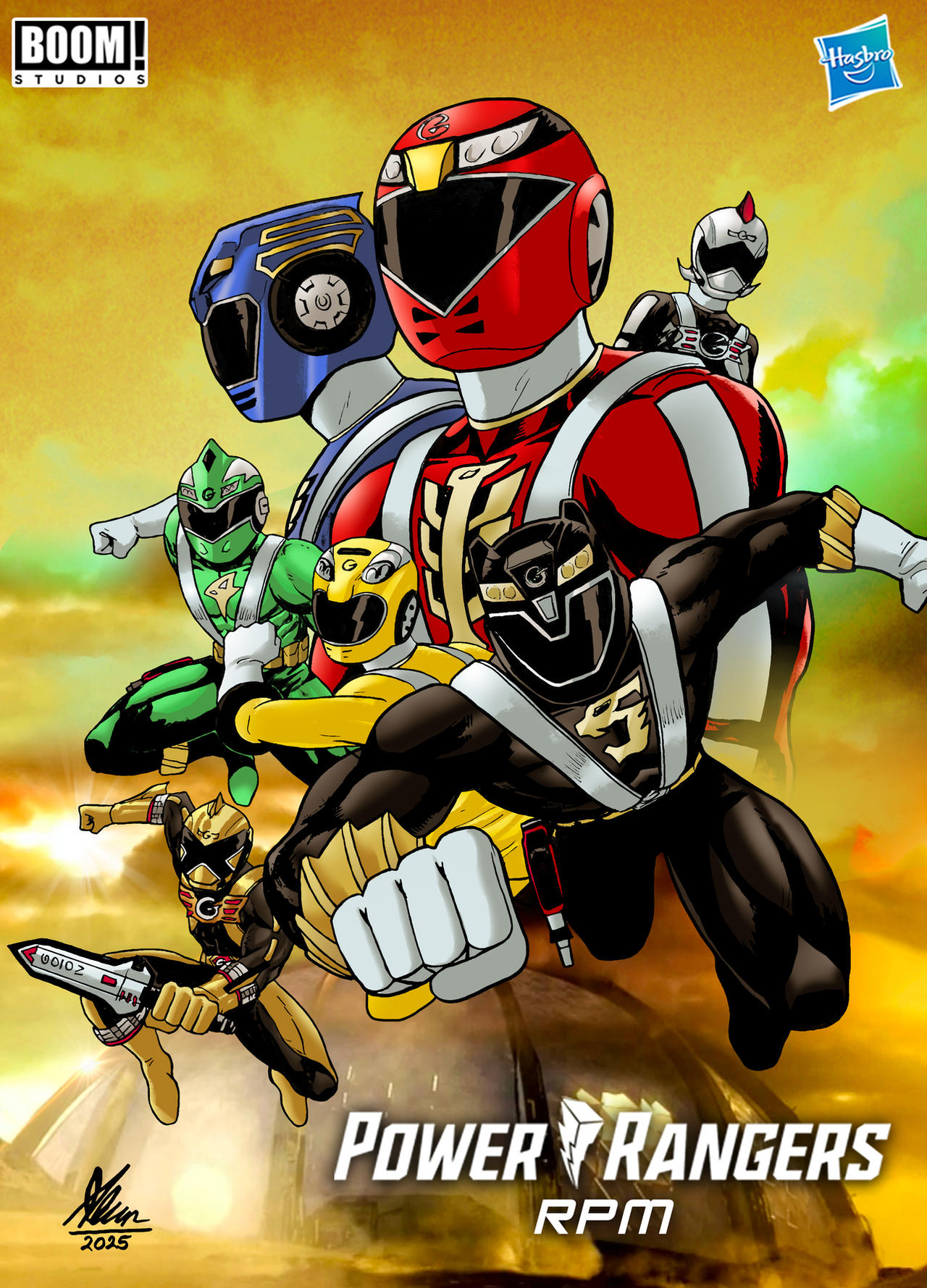Power Rangers Bear Rpm Power Rangers RPM - Boom! Studios by 4l4n17 on DeviantArt