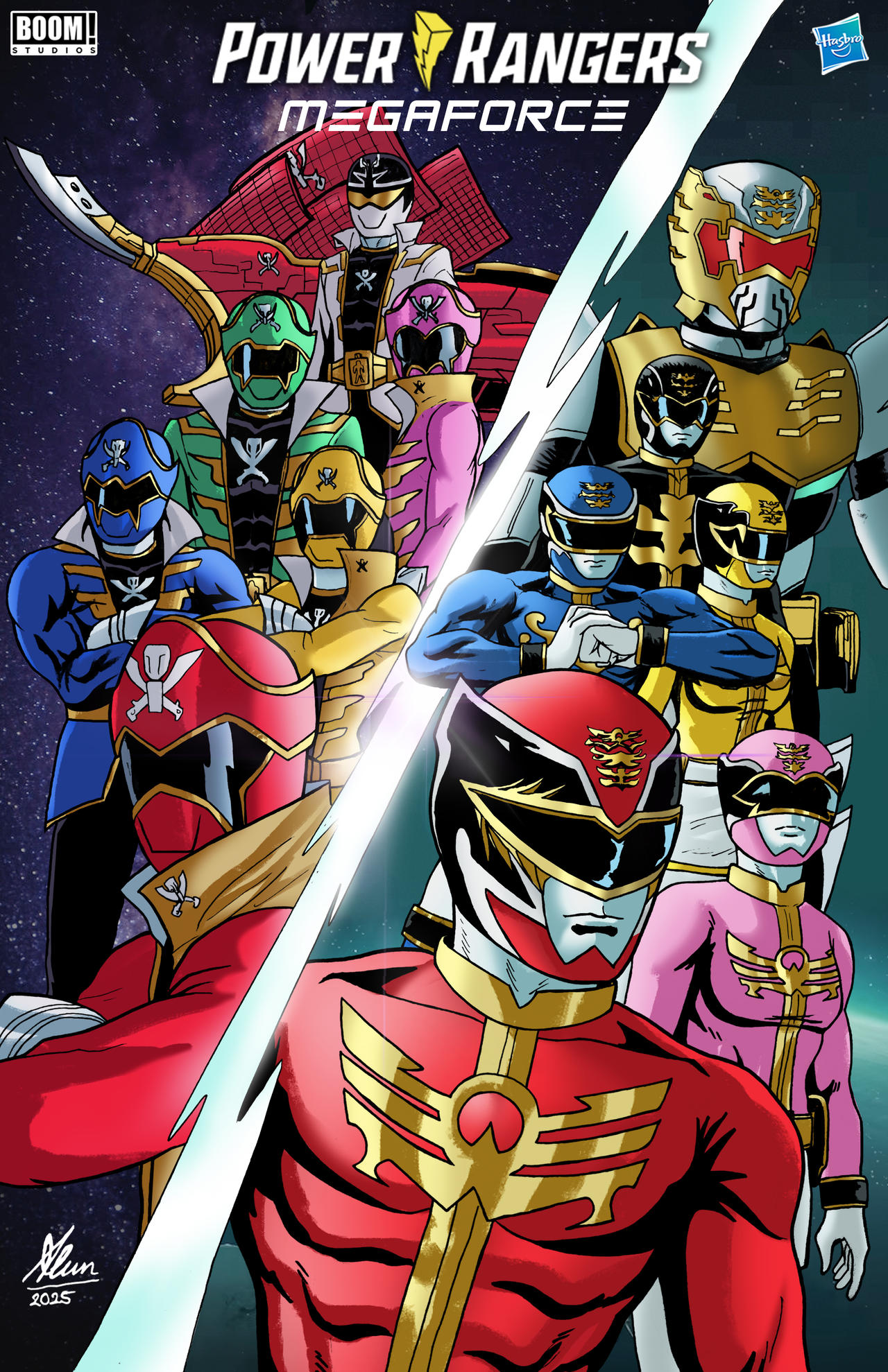 Power Rangers Megaforce - Boom! Studios by 4l4n17 on DeviantArt