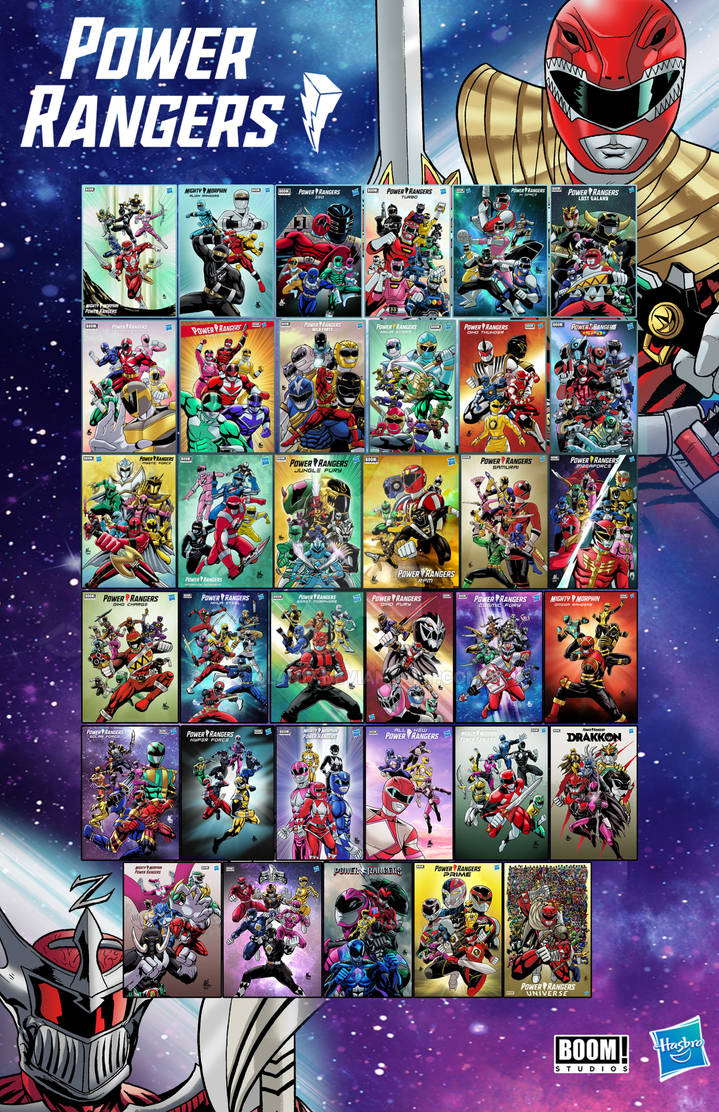 Ultimate Power Rangers Poster Art by 4l4n17 on DeviantArt