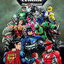 Justice League x Power Rangers