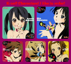 K-on Characters!~
