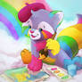 Webkinz Rainbow Rascal