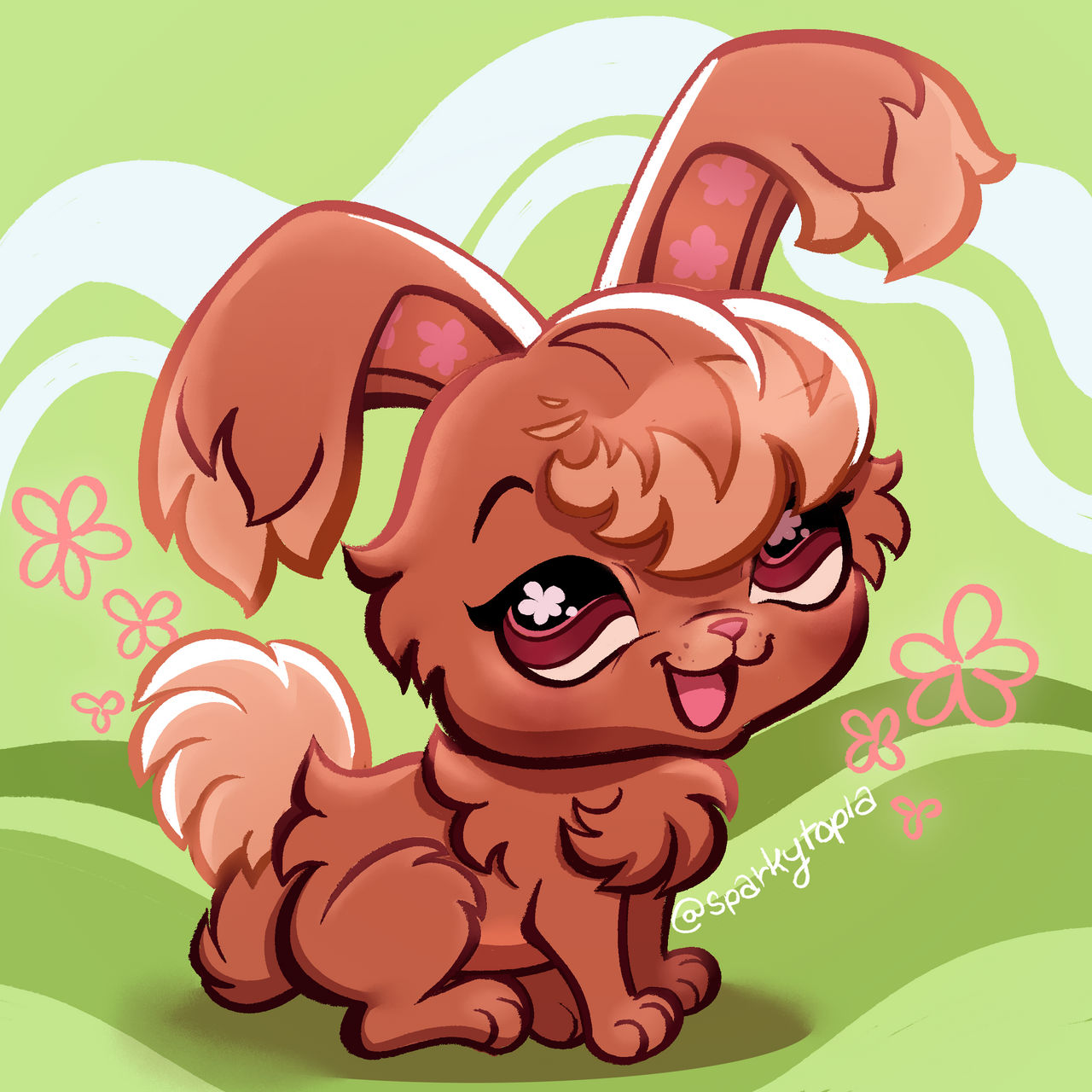 Angora Rabbit Character LPS #631 - Angora Rabbit by sparkytopia on DeviantArt