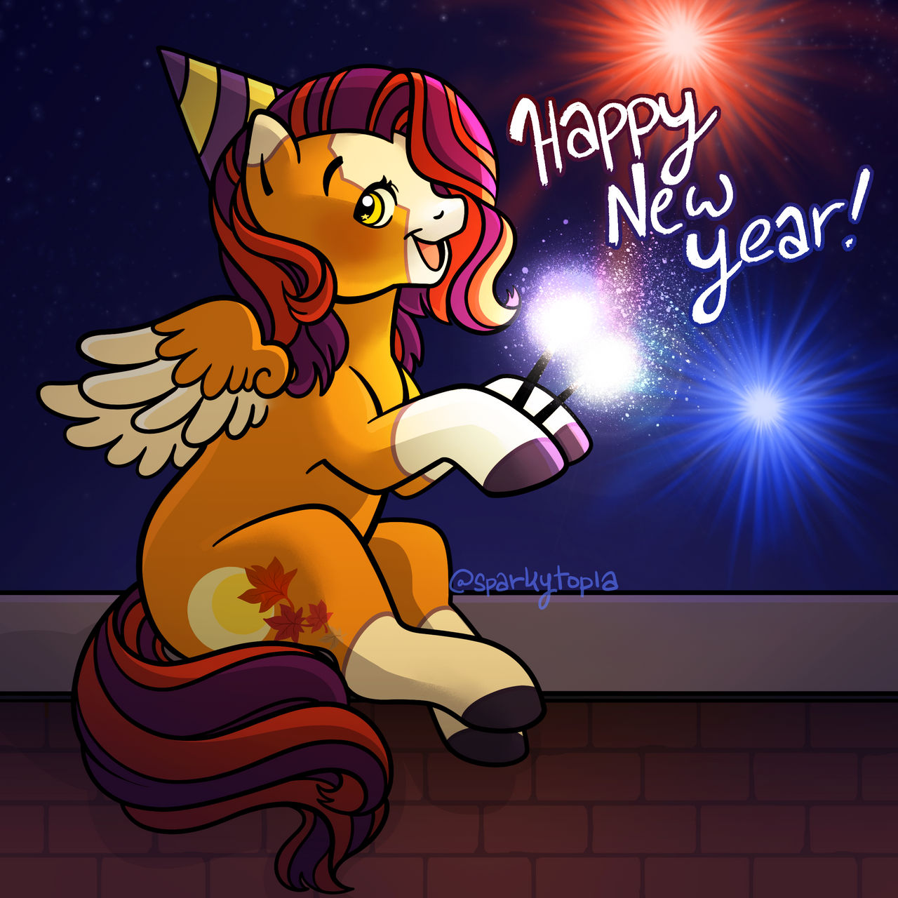 Happy New Year from October Moon!
