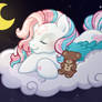 Pony Naptime YCH - Starcatcher