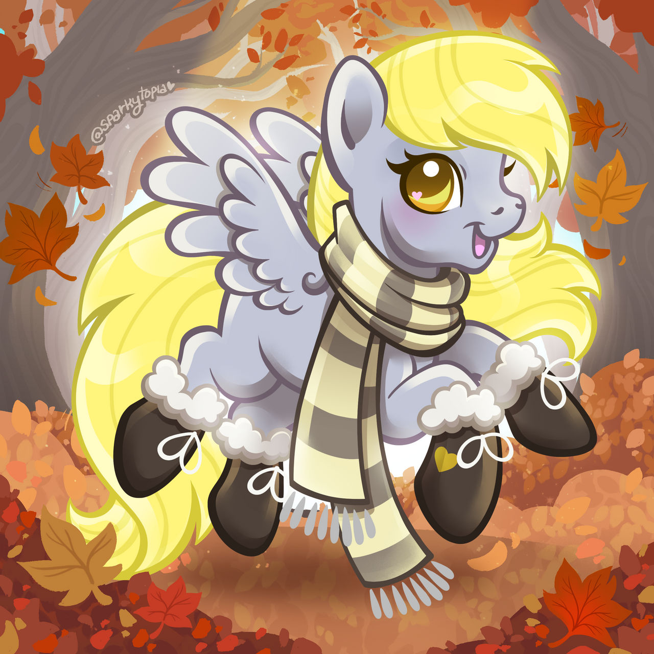 Fall YCH - Ditzy Doo