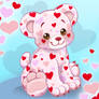 Webkinz Love Bear