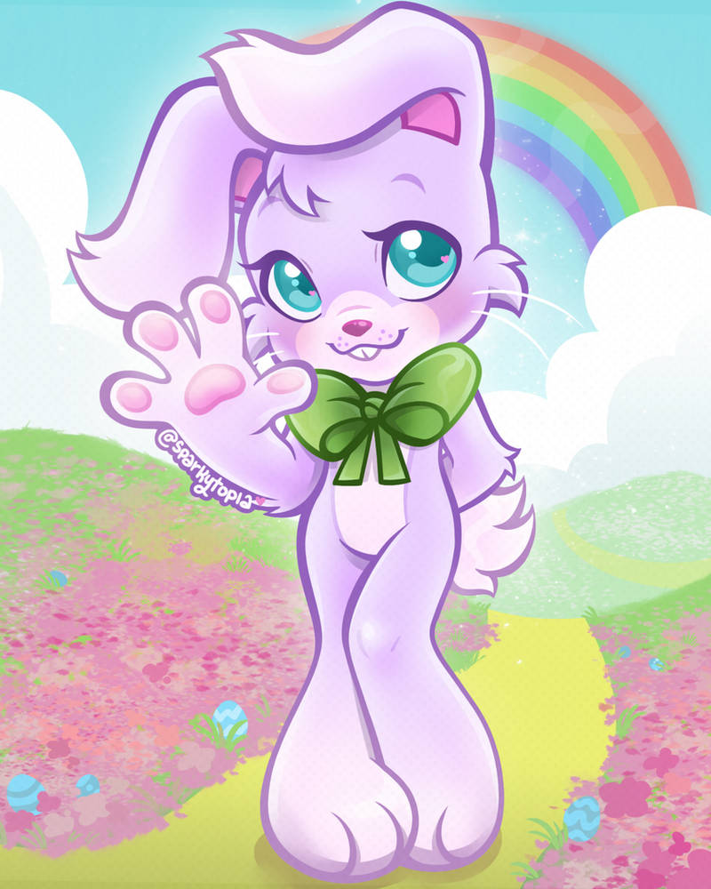 Easter Toopy Hoppy Easter from the Easter Bunny! by sparkytopia on DeviantArt
