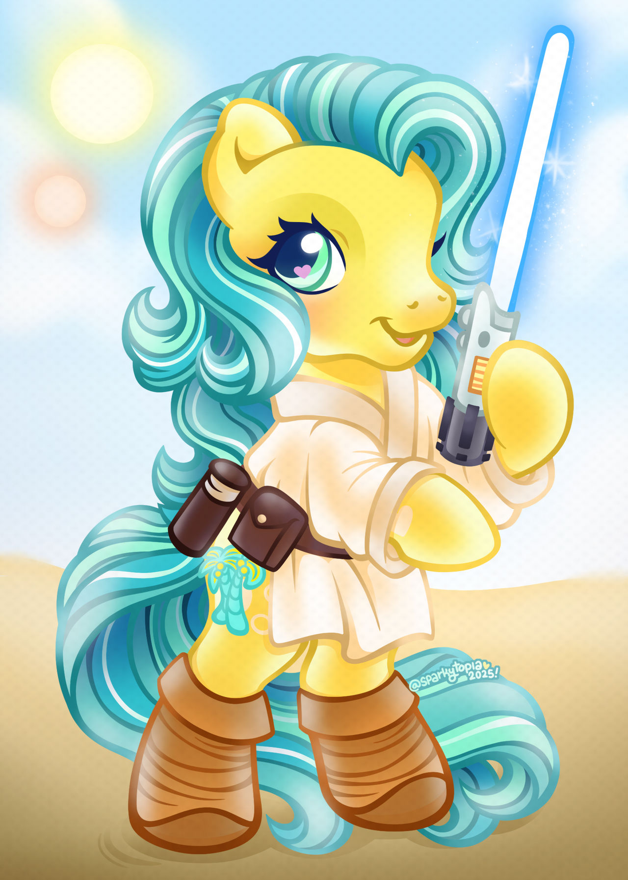 Desert Palm the Jedi Knight