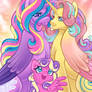 Crowns of Equestria Zine - Royal Family Portrait