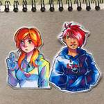 Stickers (Updated) by AssortedA-Art