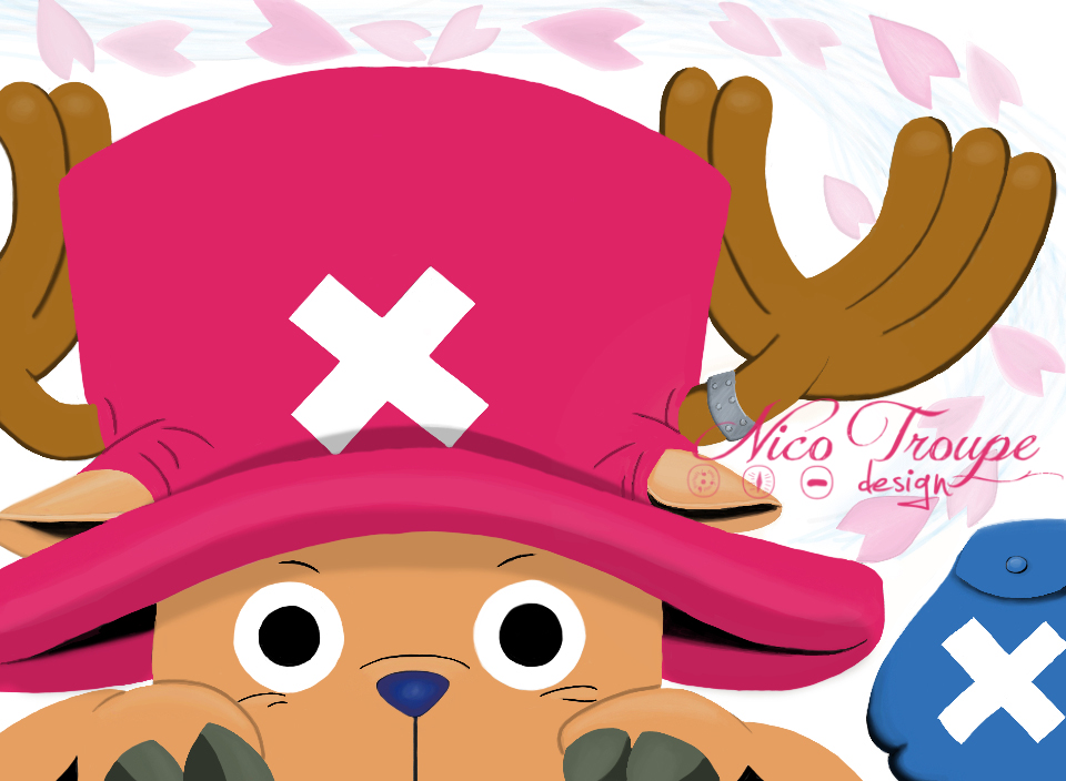 Tony Tony Chopper on Ipad