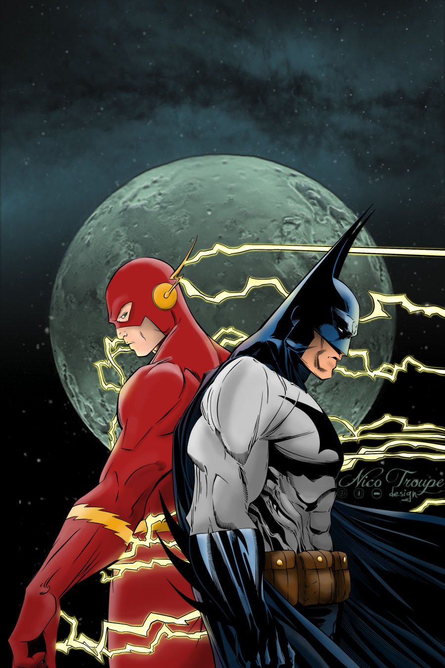 Batman and Flash by TrouperDNico on DeviantArt