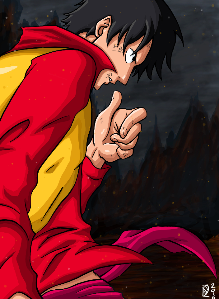 One Piece Film Z: Monkey D. Luffy by PhantomRed17 on DeviantArt