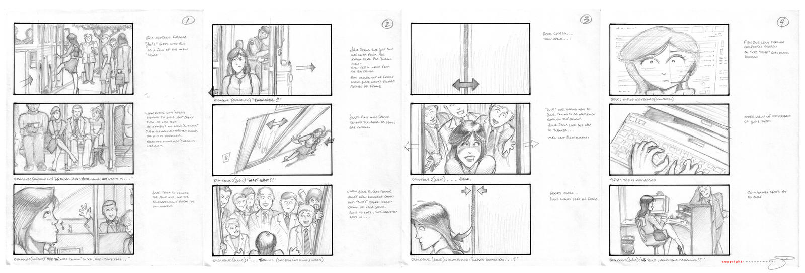 What a Day Storyboards Part1