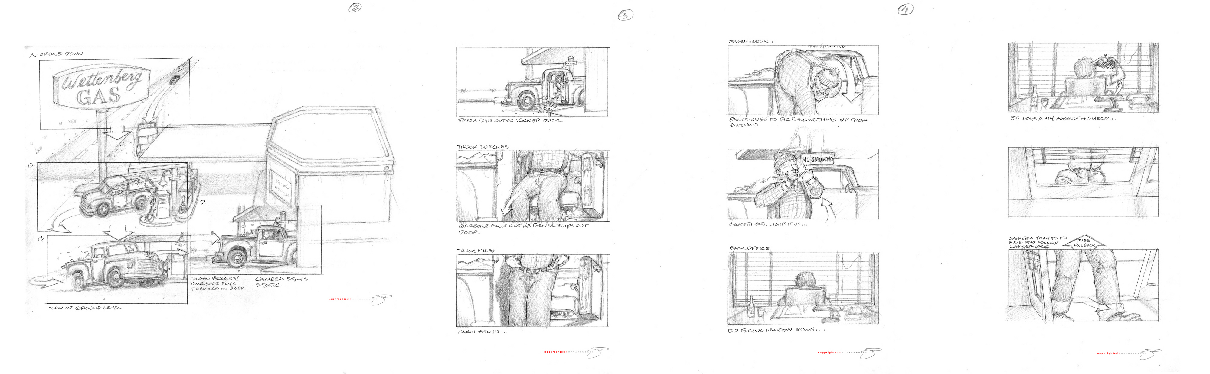 Ed Camel Storyboards Part 4A