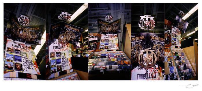 Dream Theater 6 Degrees Display - Tower Records