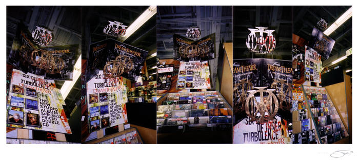 Dream Theater 6 Degrees Display - Tower Records