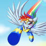 Rainbow Dash Bronycon Card