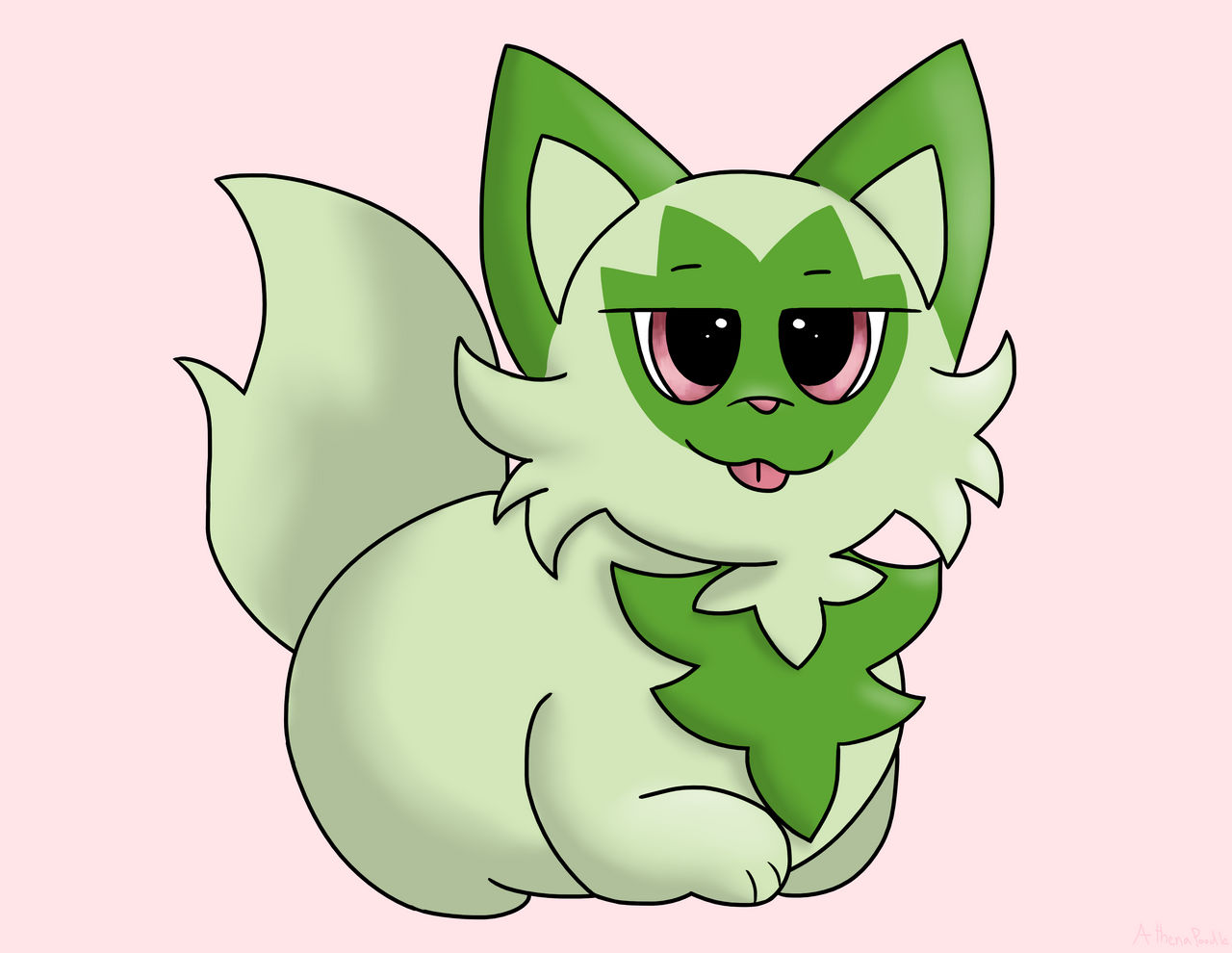 Cat Loaf Sprigatito by AthenaShampoodle on DeviantArt