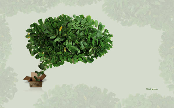 Think green 1920x1200 by Cechas
