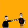 Punks fight