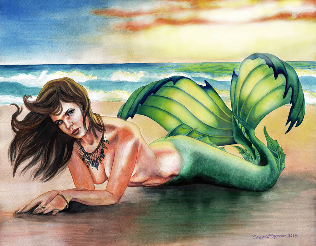 Beached Mermaid