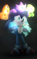 IDW Sonic Painting by Ripped-Scar