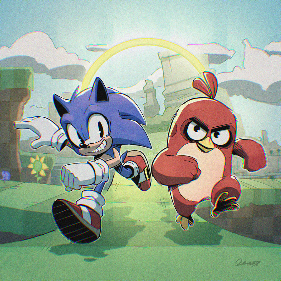 Sonic X Angry Birds By Cephalosaur On DeviantArt sonic-x-angry-birds-by-cephalosaur-on-deviantart