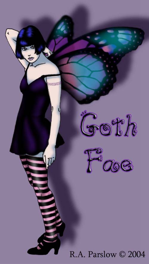 Goth Fae aka Wysteria... or