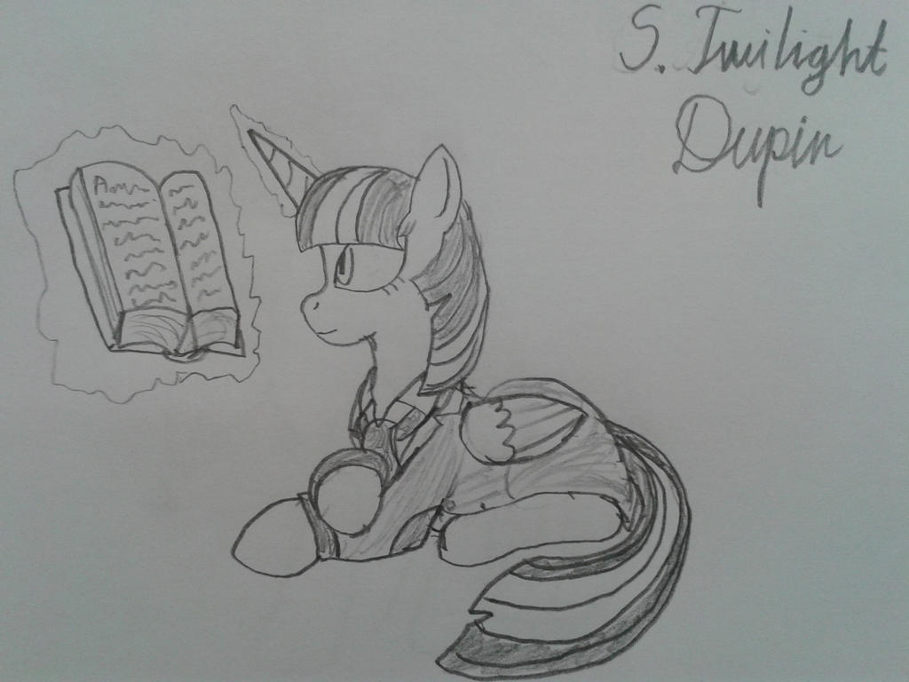 Twilight Sparkle as Auguste Dupen