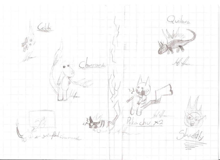 Pokemon randomness by Niilonator on DeviantArt